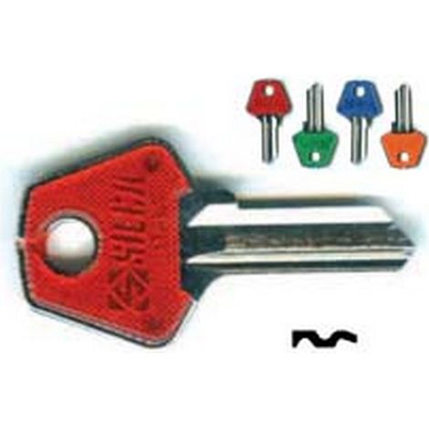 10PZ CHIAVI CILINDRI MERONI 4 SPINE PICCOLE MER1SL MER1SL DX slim fluo colori