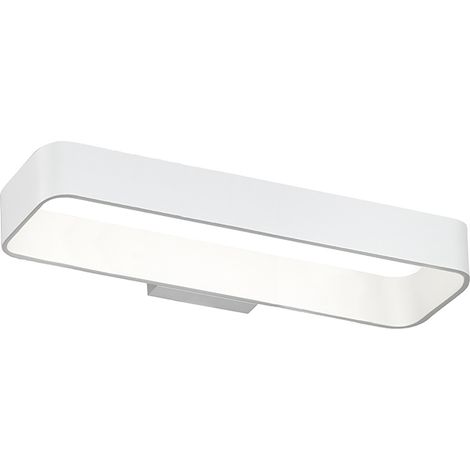 Klaus Applique LED da Parete 10,5W 3000K IP54 in Alluminio Bianco - Design Moderno Minimalista per Esterni ed Interni - Rossini Group (1/4)
