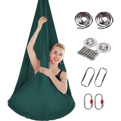 Yoga-Set für Erwachsene, Yoga-Zubehör, 500 kg Tragkraft, komplette Installationshardware inklusive