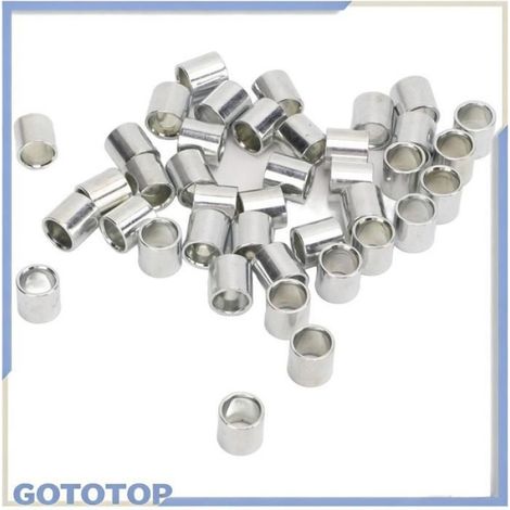 entretoises de roulement de planche à roulettes Entretoises de roulement, accessoire de matériel auto trottinette Argent (1/4)