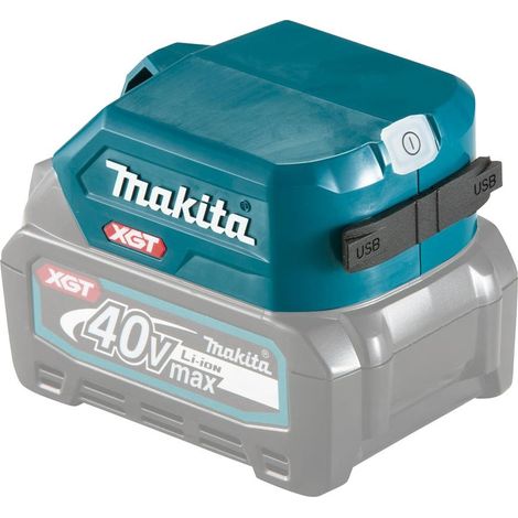 Adaptateur de batterie Makita ADP001G USB 40 V Pour charger les batteries du telephone