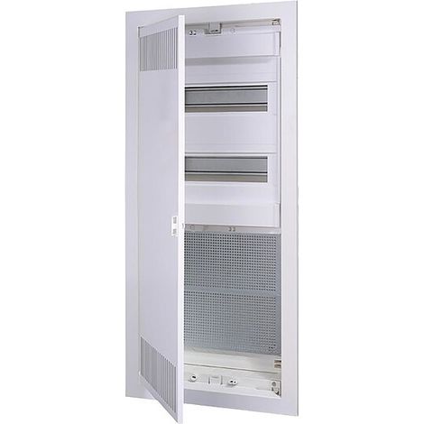 ETI Unterputz Kleinverteiler Multimedia, ECG56HCOMBO2/2-I - 4-reihig - 2x 12 + 2