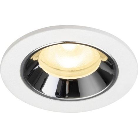 Spot encastré Numinos XS blanc/chrome 3000K - 55 deg - 1009306