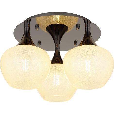 Globo - plafón - MAXY - blanco - vidrio - Ø 45cm - E27 - (1/5)