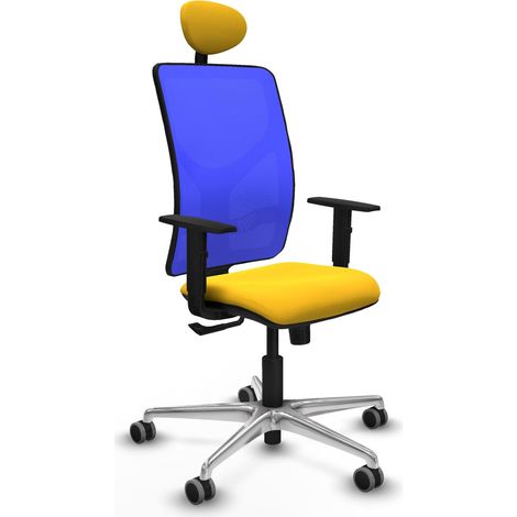 Siège de bureau piqueras y crespo Motilla noir mousse haute qualité (1/2)