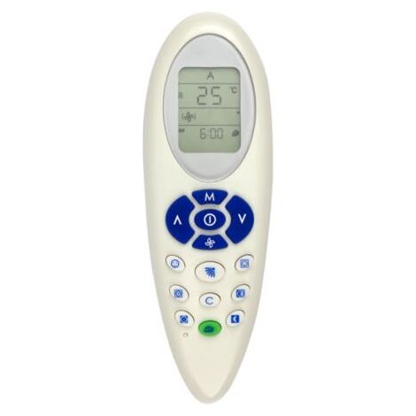 Mise en marche de la télécommande split portable du climatiseur CARRIER. Compatible avec les climatiseurs Carr. (1/4)