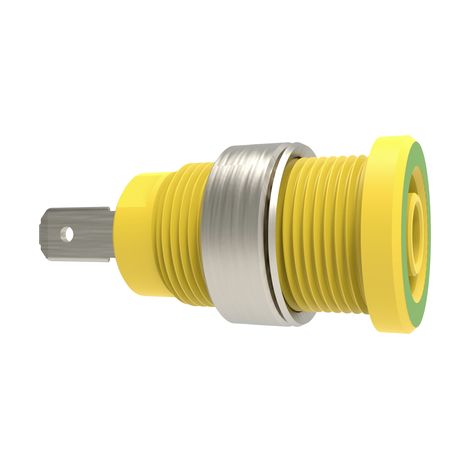Accesorio de conexión Schutzinger certificado seguridad verde-amarillo