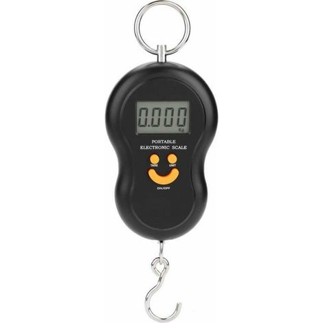 royaluxe -Balance Suspendue numerique electrique Balance de Bagages numerique Portable Balance de Valise Suspendue avec Crochet Outil Bagages de peche pour Une Utilisation en exteri
Balance suspendue (1/2)
