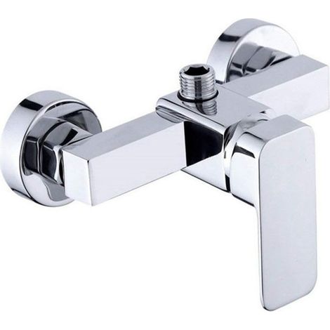 Robinet Mitigeur de Douche Mural – Robinet de Baignoire Eau Chaude et Froide, Design Simple et Élégant, Installation Facile (1/5)