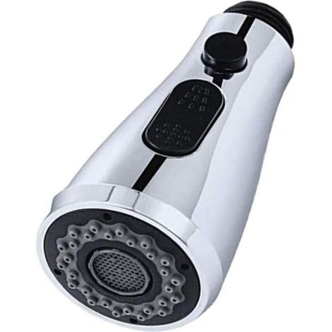 Ulisem Wasserhahn-Sprühkopf, Spültisch-Sprühkopf, 3 Funktionen, Ausziehbarer Sprühkopf G1/2 (1/4)