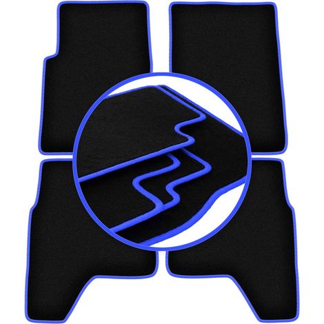 Tappetini auto CARLUX-BLUE per: Hyundai Galloper fuoristrada (1991-2003) (1/5)