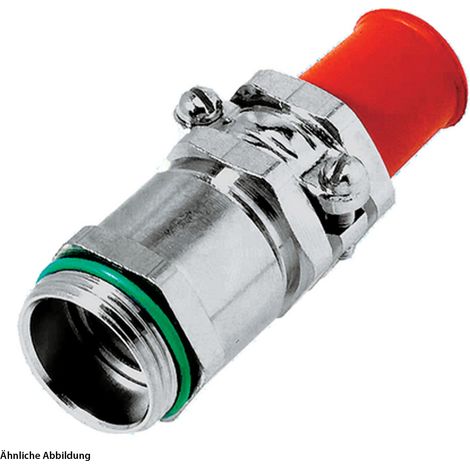 LAPP Verschraubung mit Biegeschutz PG16x1,41 Messing (CuZn) vernickelt Gewindelänge 6,5mm - 1 Stück