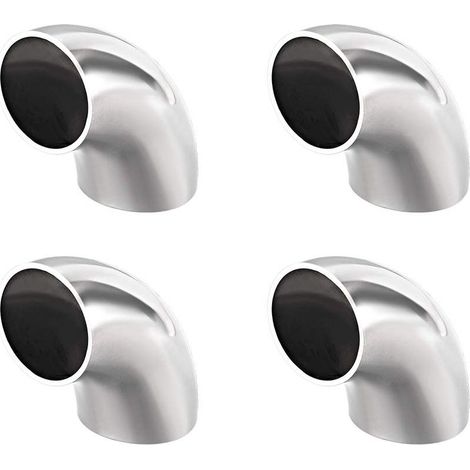 Bezugsquellenkarte 304 Edelstahl-Rohrverschraubung Langradius 90°-Winkel Stumpfschweißung Außendurchmesser mm, 1-1/4", 4 Stück (1/5)