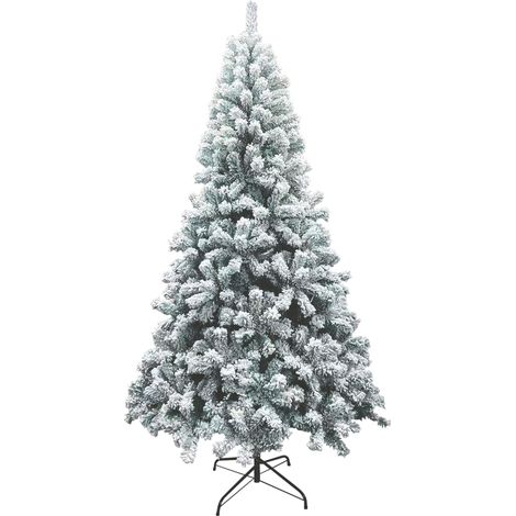 ALBERO DI NATALE SESTRIERE INNEVATO H. cm. 210 - base  Ø cm. 110 (1.000 rami)