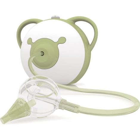 Aspirateur nasal électrique pour bébé NOSIBOO Pro - Sauge (1/5)