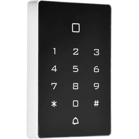 Systèmes de contrôle d'accès commerciaux et industriels utilisant des claviers de contrôle d'accès à écran tactile pour 2000 utilisateurs (1/5)