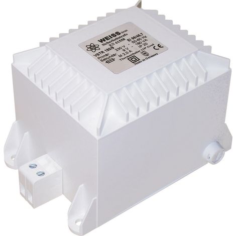 Weiss Elektrotechnik VSTR 55/12 Sicherheitstransformator 1 x 230 V 1 x 12 V/AC 55 VA 4.58 A