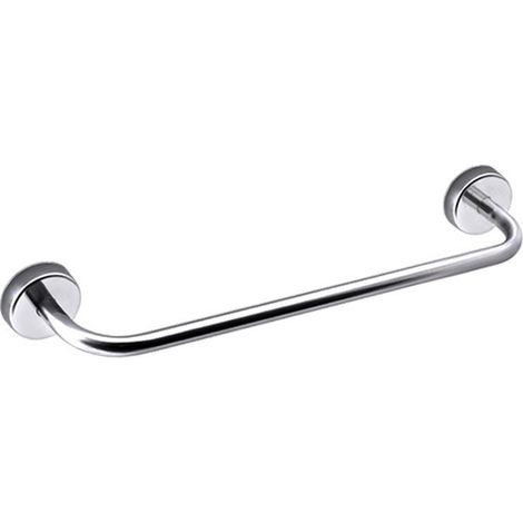 Portasalvietta barra 40 cm in acciaio inox finitura lucida  MONDE-C kamalu