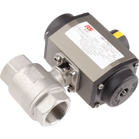 Vanne pneumatique RS PRO, Bille BSP 1-1/4" femelle ( Prix pour 1 ) (1/2)