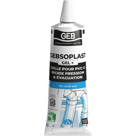 Geb Gel Plus collante PVC rigido trasparente 125 ml