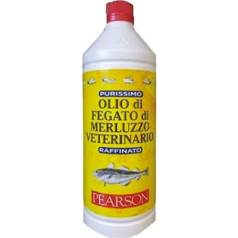OLIO di FEGATO di MERLUZZO Pearson purissimo e raffinato 1000 ml