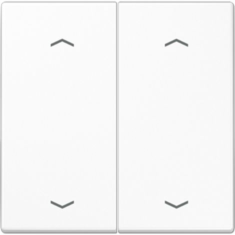 Jung Tecla 2 vías, con 4 símbolos de flecha, duroplástico, Serie LS, blanco alpino LS 995 MP WW