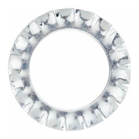 DIN 6798A - RONDELLE DENTELÉE EXT ZINGUÉE 04 ( 500 u.) (1/2)