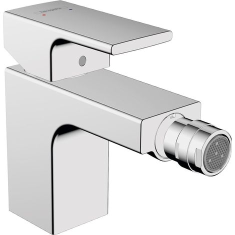 Hansgrohe Vernis Shape Bathroom Bidet Mixer Tap Chrome EcoSmart Square Modern (1/3)