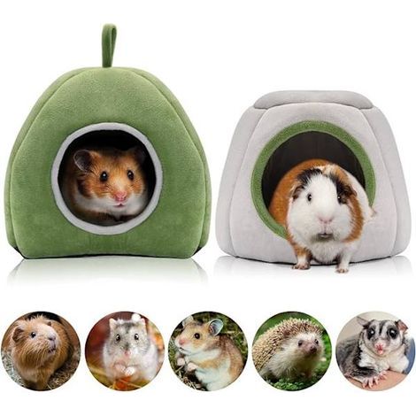 Lot de 2 paniers lavables pour cochon d'Inde - Petit accessoire pour cage (1/5)