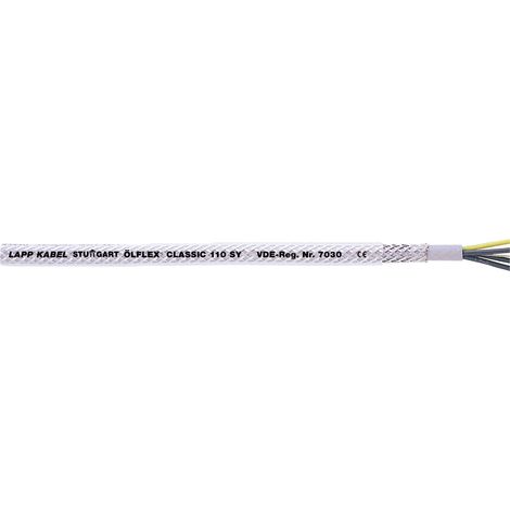 fil électrique lapp classic 110 sy flexible isolation grise