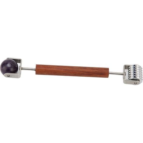 Rouleau de Massage Facial en Acier Inoxydable - Outil de Soin Anti-Âge et Détente (1/5)
