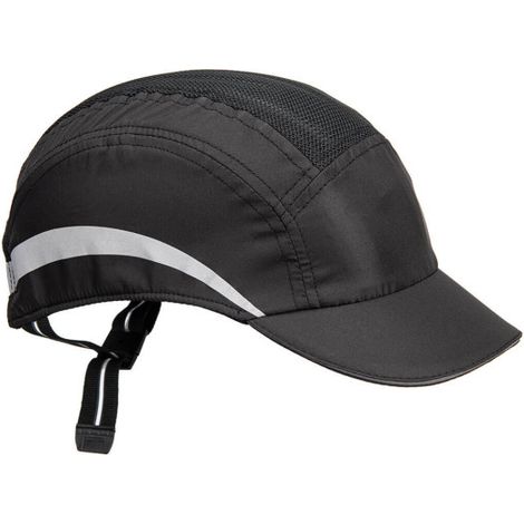 Gorra antigolpes transpirable AirTech Bump PS79 Negro