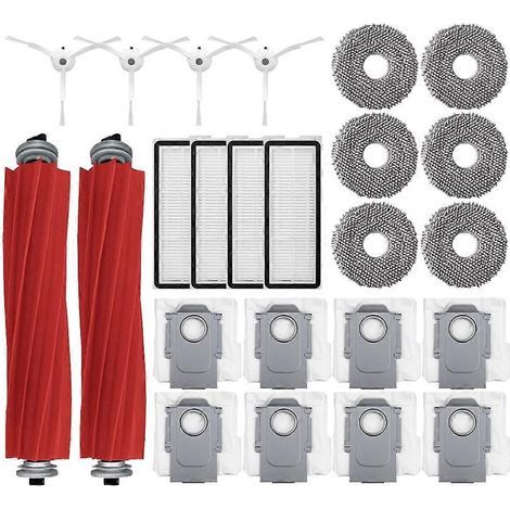 Filtre pour aspirateur brosse pour aspirateur Filtre de brosse pour aspirateur filtre de Q MaxV/Qrevo MaxV Robot Aspirateur Accessoire Sac à poussière Main Side Brosse HEPA Filtre Serpillière Cloths (1/5)