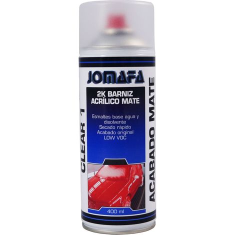 1k SPRAY BARNIZ ACRILICO UHS 400ml ACABADO MATE