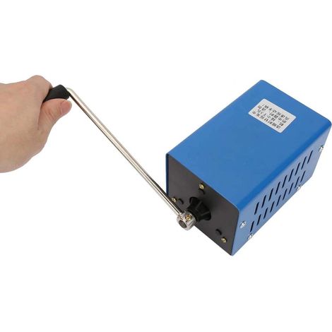 Générateur USB, Générateur Portable Générateur de Chargeur à manivelle Générateur USB Générateur Manuel Multifonction à manivelle pour Voyage Camping Randonnée Survie (1/5)