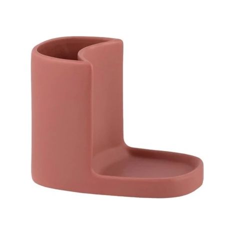 Utility Stand - Stoneware - L11 x W16 x H13 cm - Rose