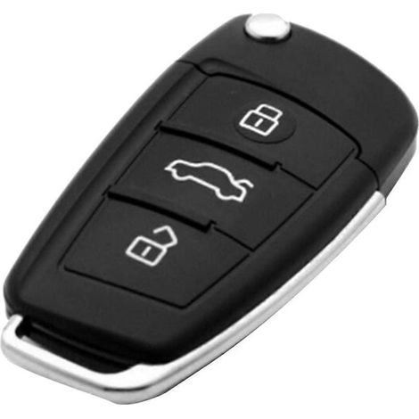 Clé USB pour clé de voiture, clé mémoire USB 2.0, capacité 32 Go (illustrée) (1/5)