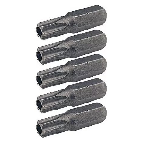 Ks Tools 911.2286 -5 punte per cacciavite Torx forate 15 attacco 6,35 mm L.25 mm 1/4"