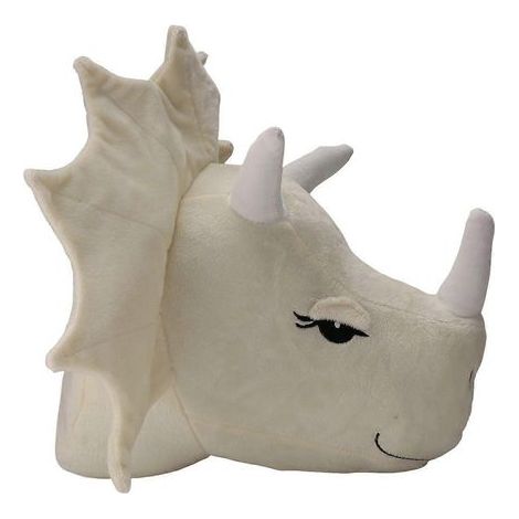 Lot de 2 têtes de dinosaures décoratives 3D pour chambre, salon ou chambre d'enfant (1/5)