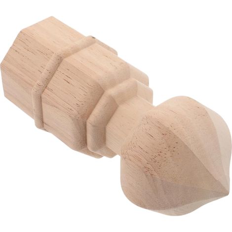 Ornement de Clôture en Bois Beige Fleurons Élégants pour Escaliers et Mâts, Installation Facile, Résistant la Décoloration, Décoration Romantique pour Hôtels et Lieux de Mariage (1/5)