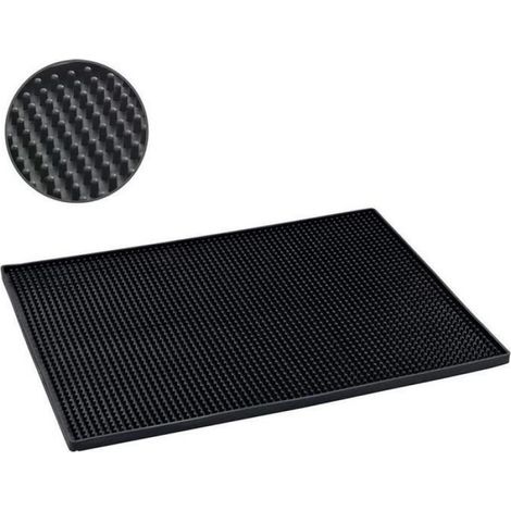 Tapis Egouttoir - PVC Antidérapant - 45 x 30 cm - Résistant à l'huile - Pour Vaisselle - 1 Pièce (1/4)