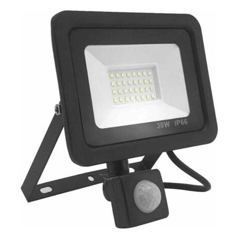 FENOPLASTICALot de 2 Projecteur LED 30W avec Détecteur de Mouvement, 2700LM, 6000K, IP66 Etanche, Spot Projecteur Extérieur à LED