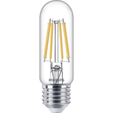 Philips LED 871951436134800 LED EEK E (A - G) E27 Stabform 6.5 W = 60 W Naturweiß (Ø x L) 32 mm x 10 (1/4)