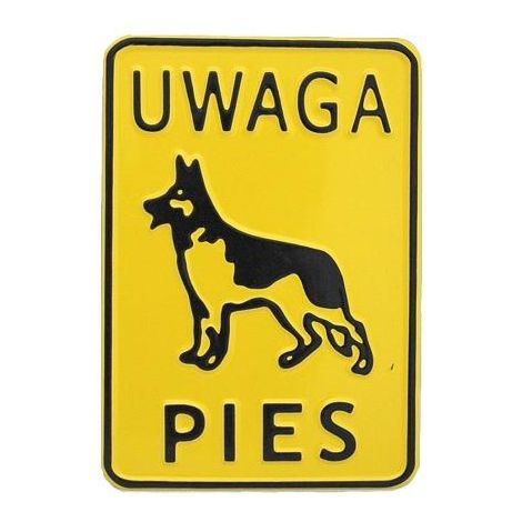 Panneau d'attention pour chien 1520CM - TAB M P23