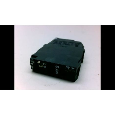 Schneider Electric ZBE Harmony Bloc Contact pour Bouton, 22 Diamètre, 1O+1F Double Contacts - ZBE205 (1/3)
