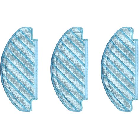 Enowelir Lot de 3 serpillères lavables et réutilisables pour Robot aspirateur DEEBOT OZMO T8 AIVI, N8, N8 Plus,N8 Pro, N8 Pro Plus, N10 Plus (1/4)