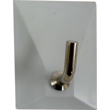 Gancio Adesivo In Plastica 1 Posto - 100 Pz (1/2)