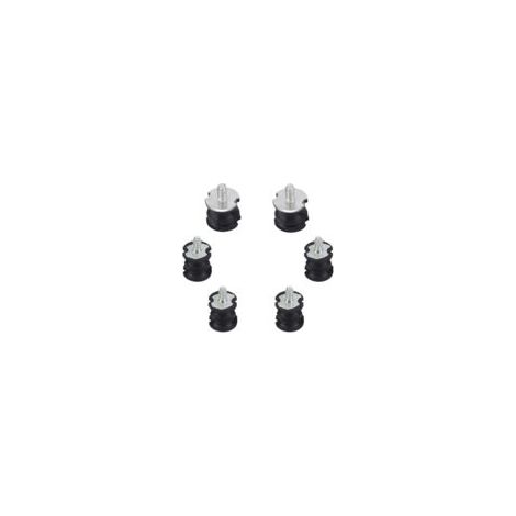 Lot de 6 tampons AV pour tronçonneuses Husqvarna 61 66 133 136 141 272S 266 268 272XP Remplacement durable et haute qualité (1/5)
