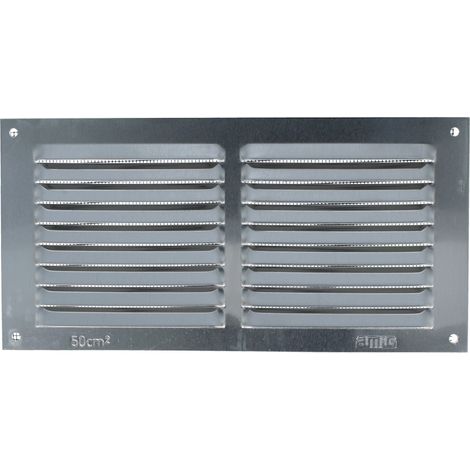 Aluminium Lüftungsgitter mit Netz Lüftungsblech Insektenschutzgitter 100x200mm