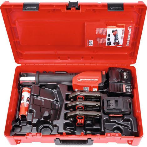 ROTHENBERGER ROMAX 4000 Set, SV15-22-28mm, 4Ah, EU - 1000001924